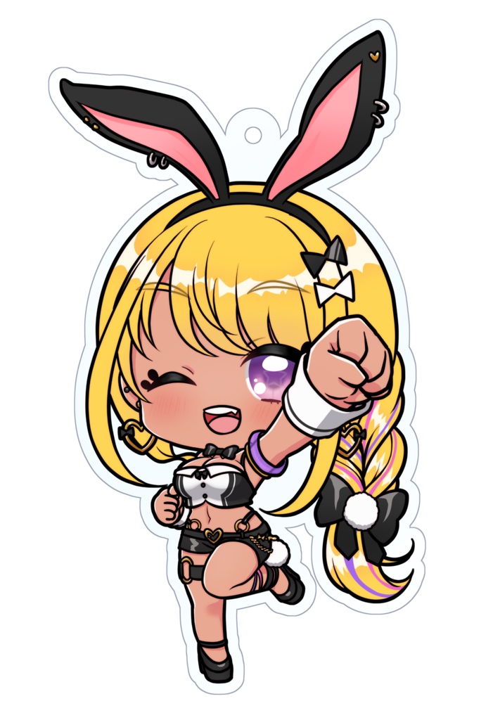 デフォルメみみぴアクリルキーホルダー(pixivFACTORY ver)