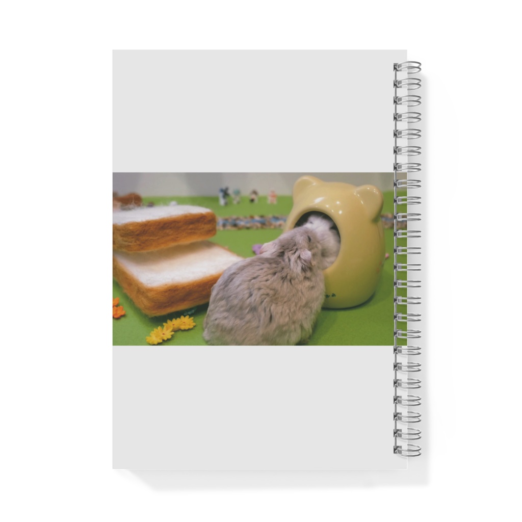 ハムスターの仲良し兄弟◆リングノート