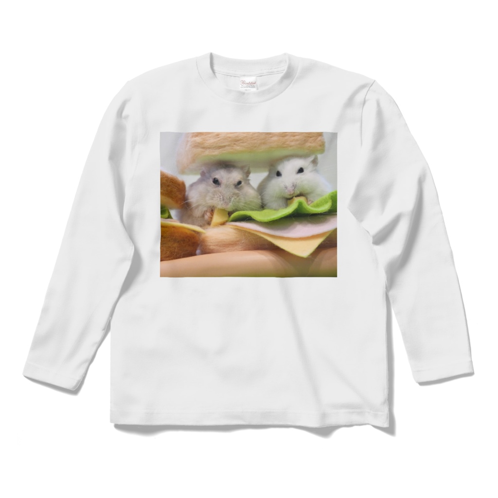 ハムスターの仲良し兄弟◆長袖シャツ