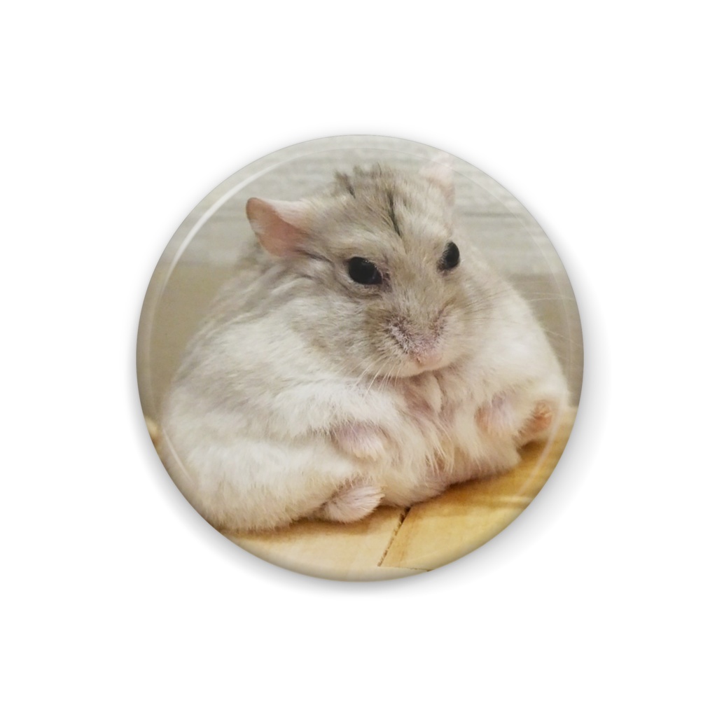 はむすびカフェモカ◆缶バッチ