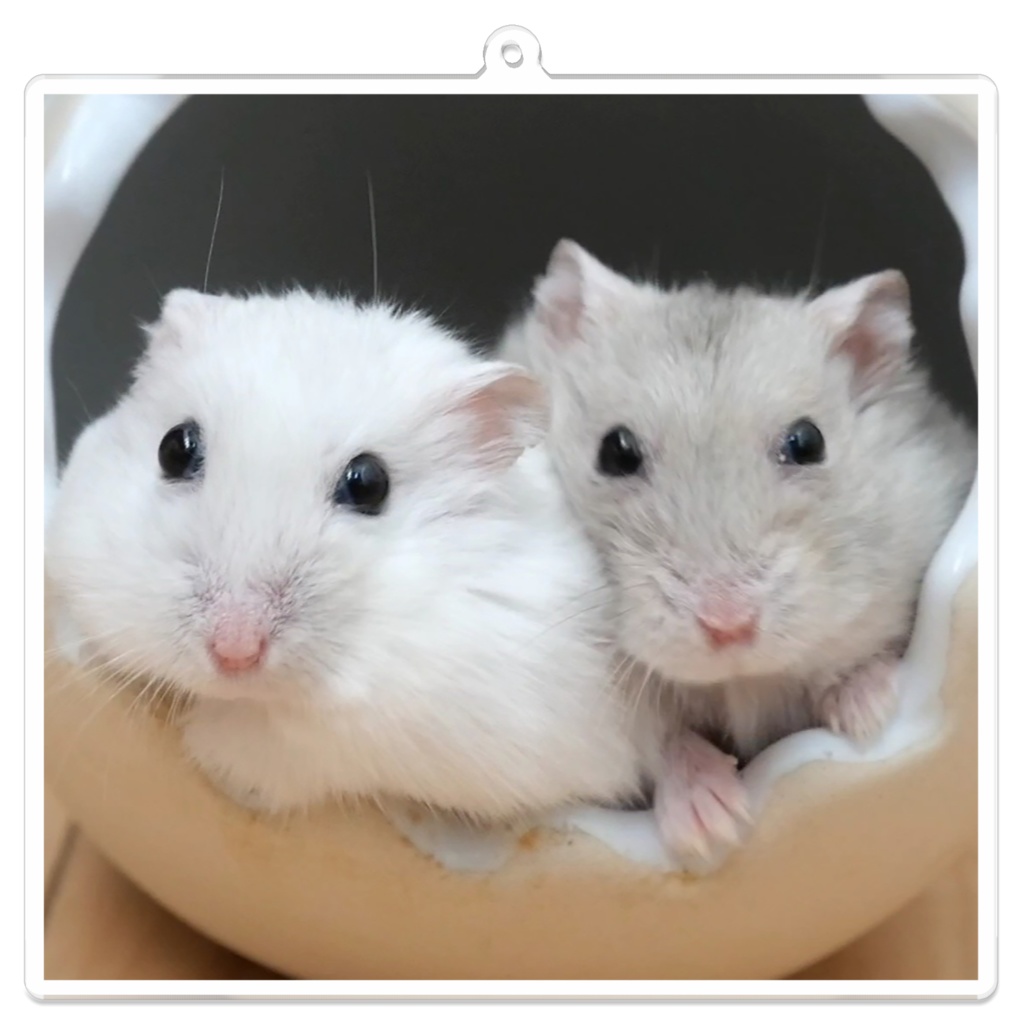 カフェモカ＆すふれ◆アクリルキーホルダー(10cm)