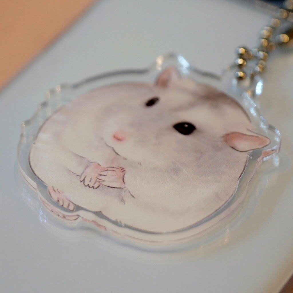 アクキー(全13種)◆13匹のジャンガリアンハムスター【1万人突破記念グッズ】