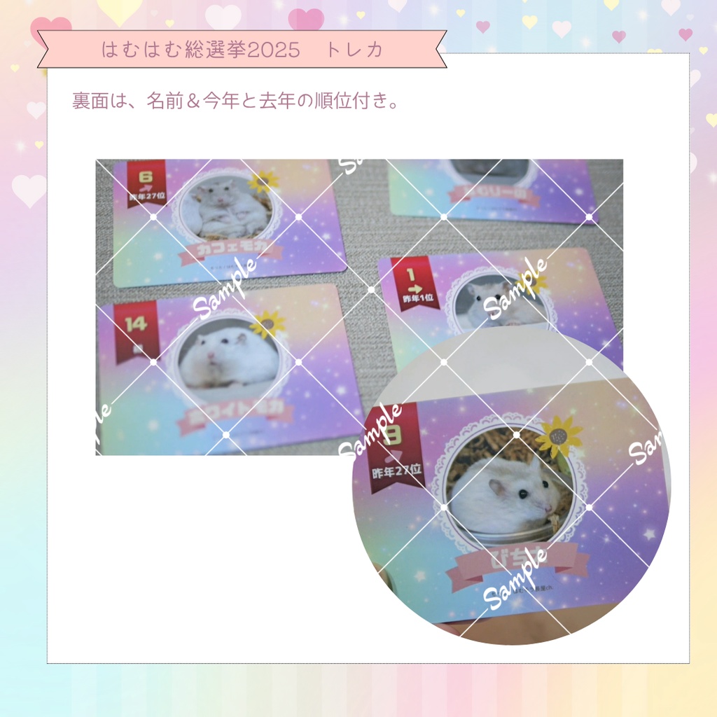 はむはむ総選挙2025トレーディングカード