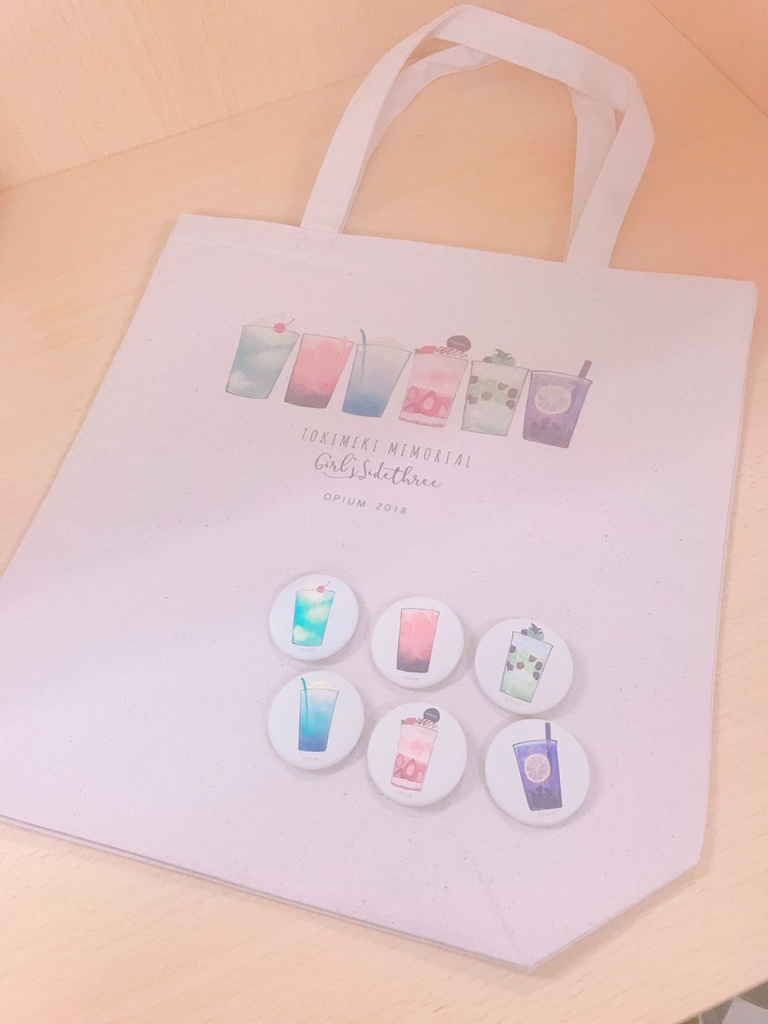 GS3イメージドリンク🍹モチーフ缶バッジ