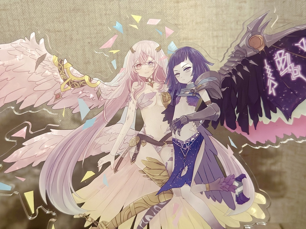 【再販】フギンちゃんムニンちゃん アクリルスタンド