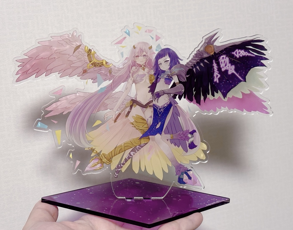 【再販】フギンちゃんムニンちゃん アクリルスタンド