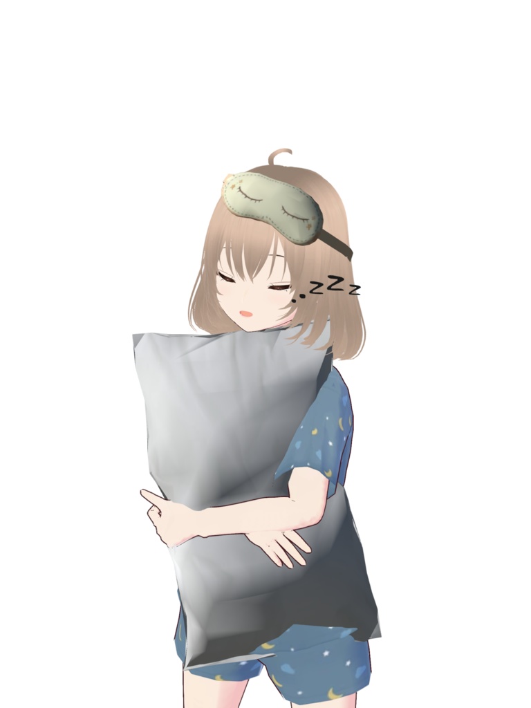 Sleepy girl