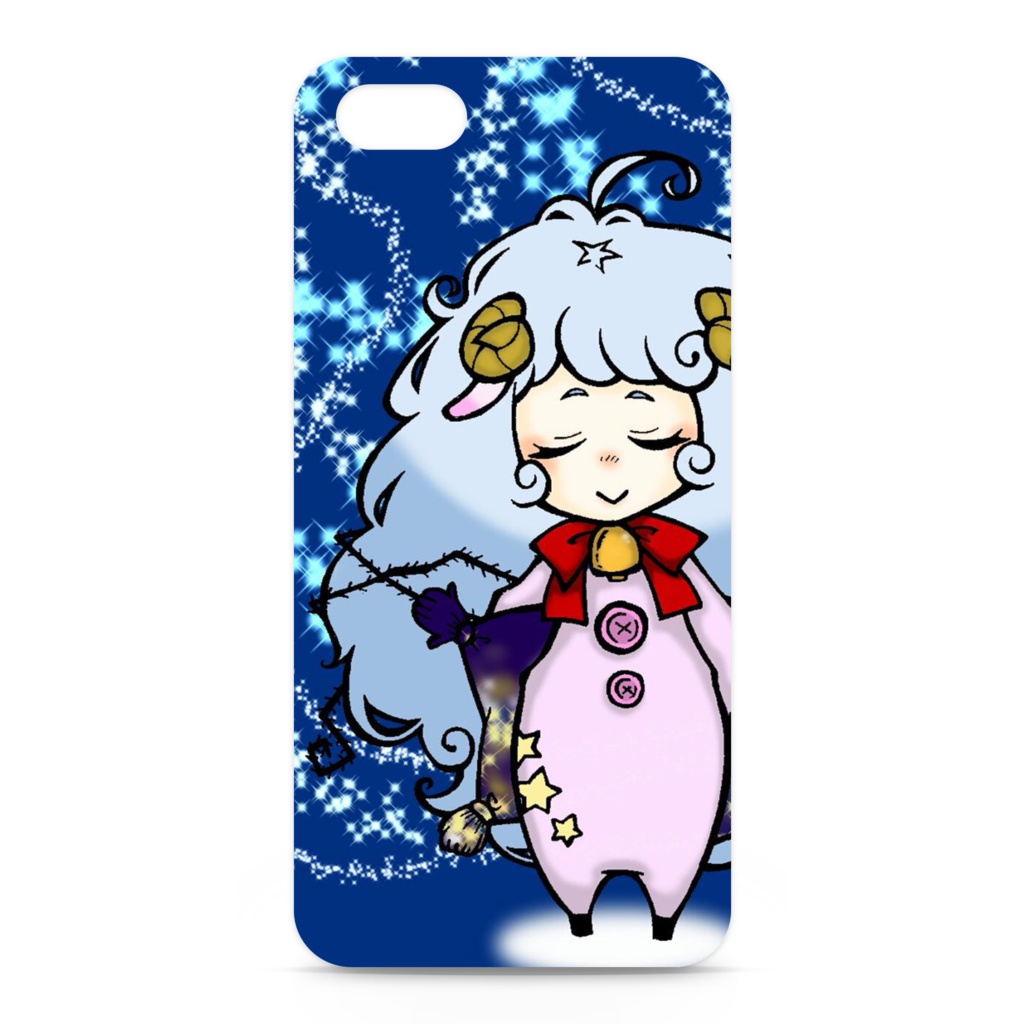オリジナル★眠り姫×うたた寝ひつじのiPhoneケース