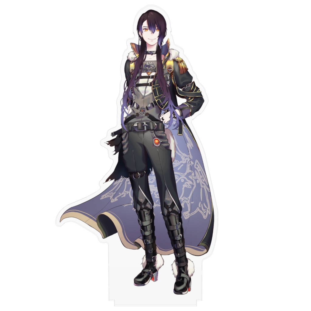 鴉祇尚:アクリルスタント(羽無し)(ロング)