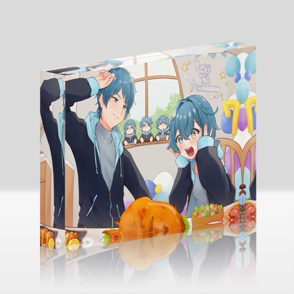 AonoProject 7周年記念イラストアクリルブロック