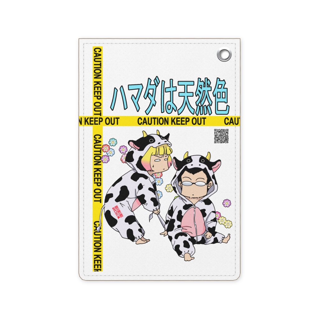 ハマダは天然色パスケース (3種類)