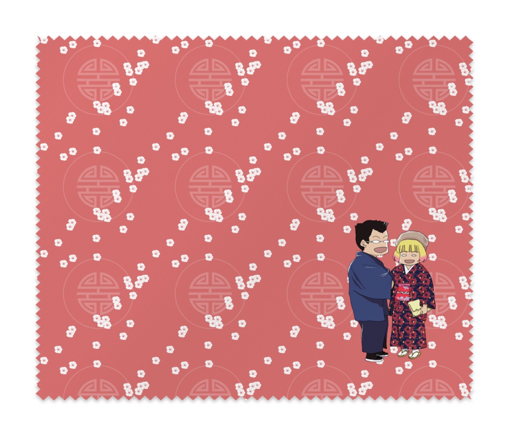 ハマダは天然色眼鏡拭き (2種類)