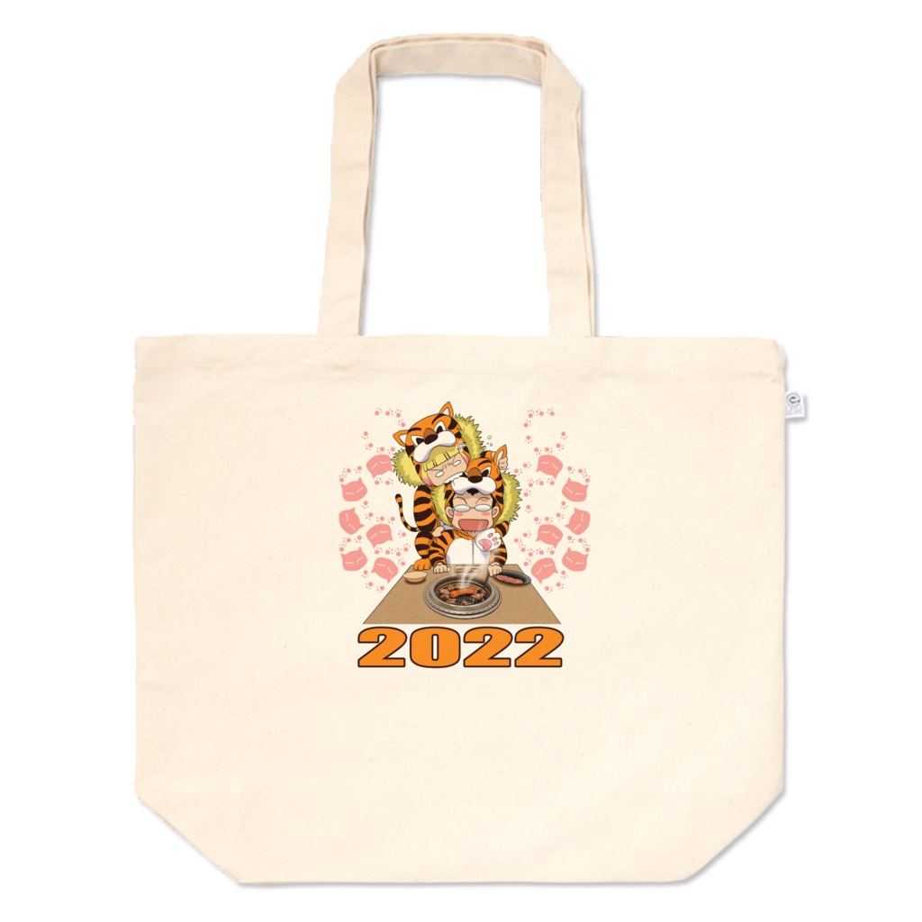 ハマダは天然色 トートバッグ