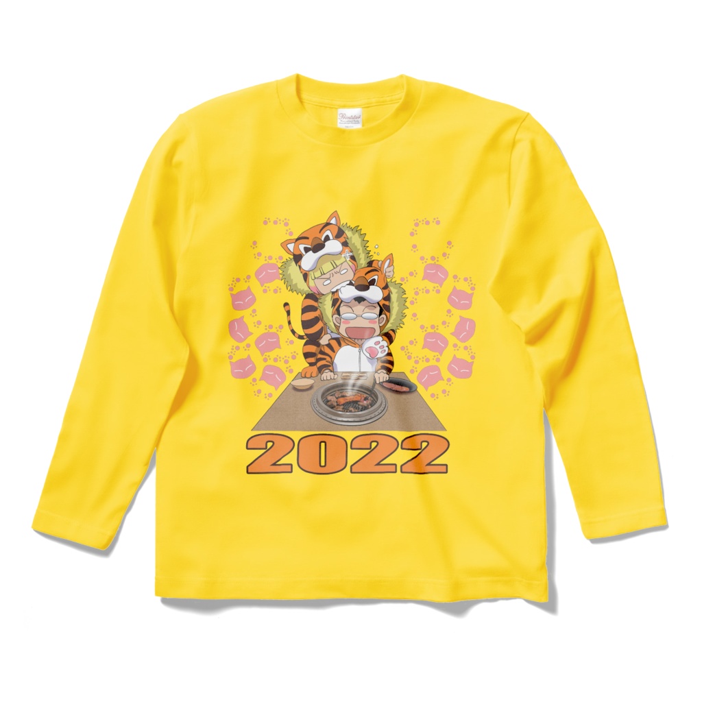 ハマダは天然色　2022　ロングスリーブTシャツ　（８色）