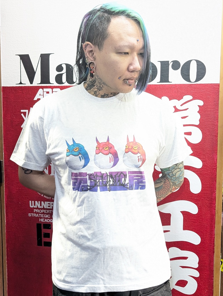 三鬼カエルTシャツ(4色)