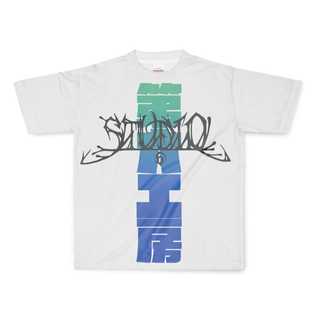 般若バックT シャツ