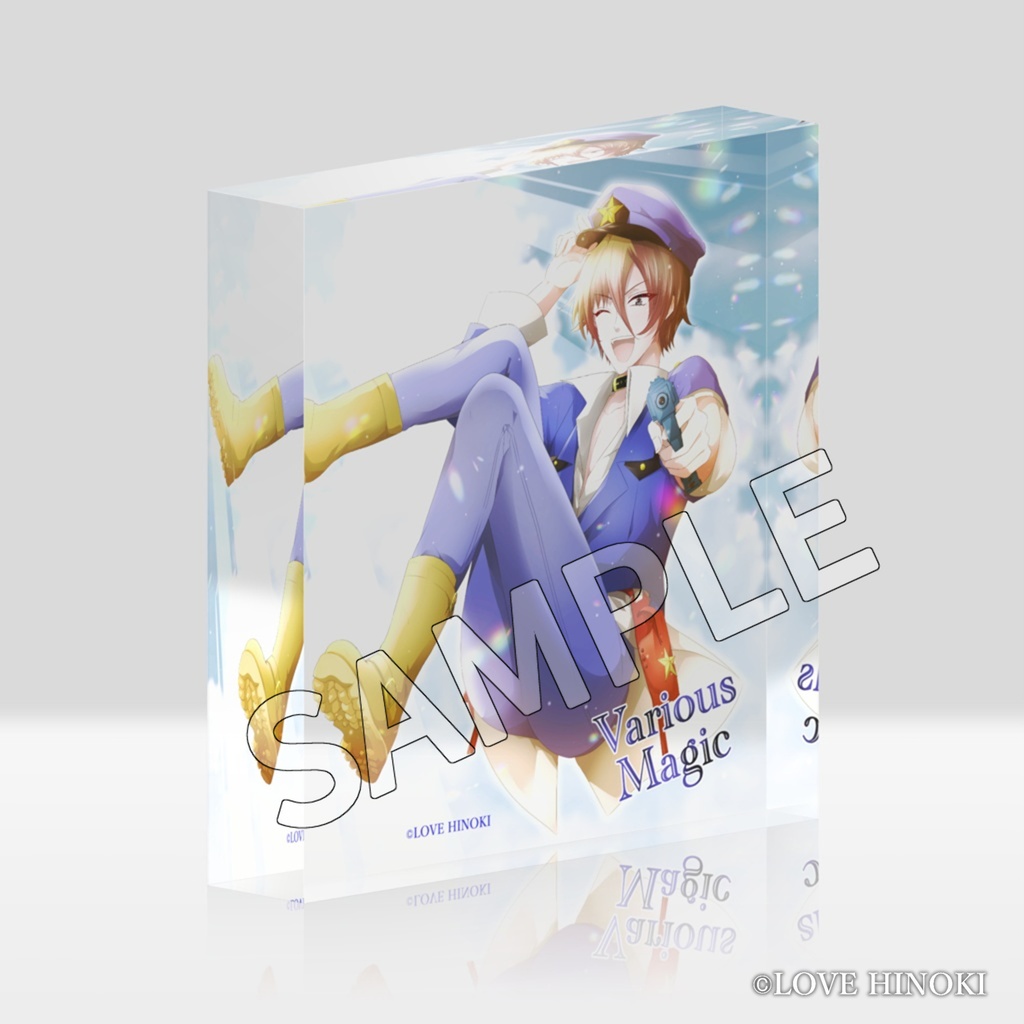 鬼滅の刃　2024アクリルブロックHEROES 　宇髄天元 鬼滅の刃』アクリルブロック “HEROES” 宇髄天元 BB4