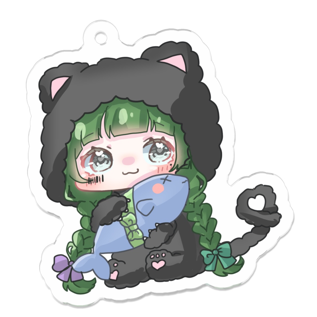 猫ぐるみアクキー(S)