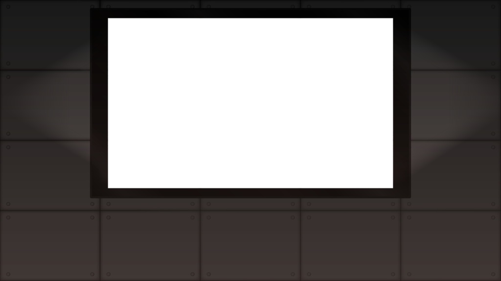 怪しい部屋とモニタ_無料