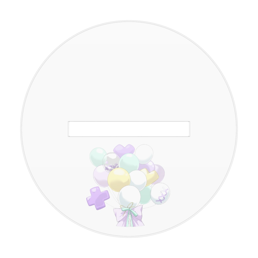 【唄夜乃よる】一周年記念_アクリルスタンド_70×70mm