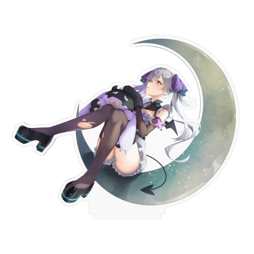 【唄夜乃よる】2024初オリ曲МVイラスト_アクリルスタンド160×160