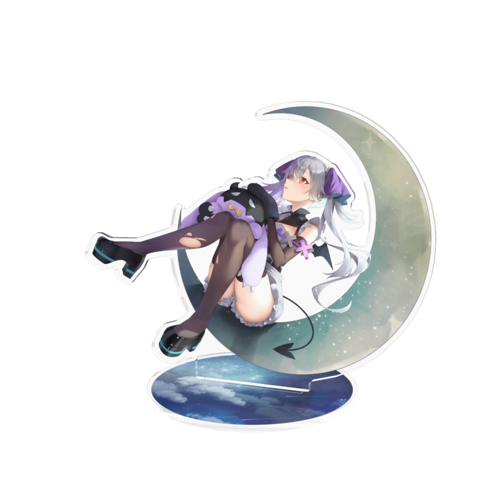 【唄夜乃よる】2024初オリ曲МVイラスト_アクリルスタンド160×160