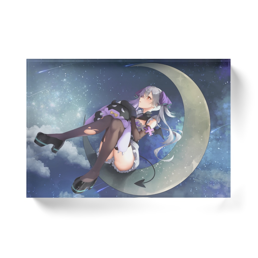 【唄夜乃よる】2024オリ曲グッズ_アクリルブロック148×100