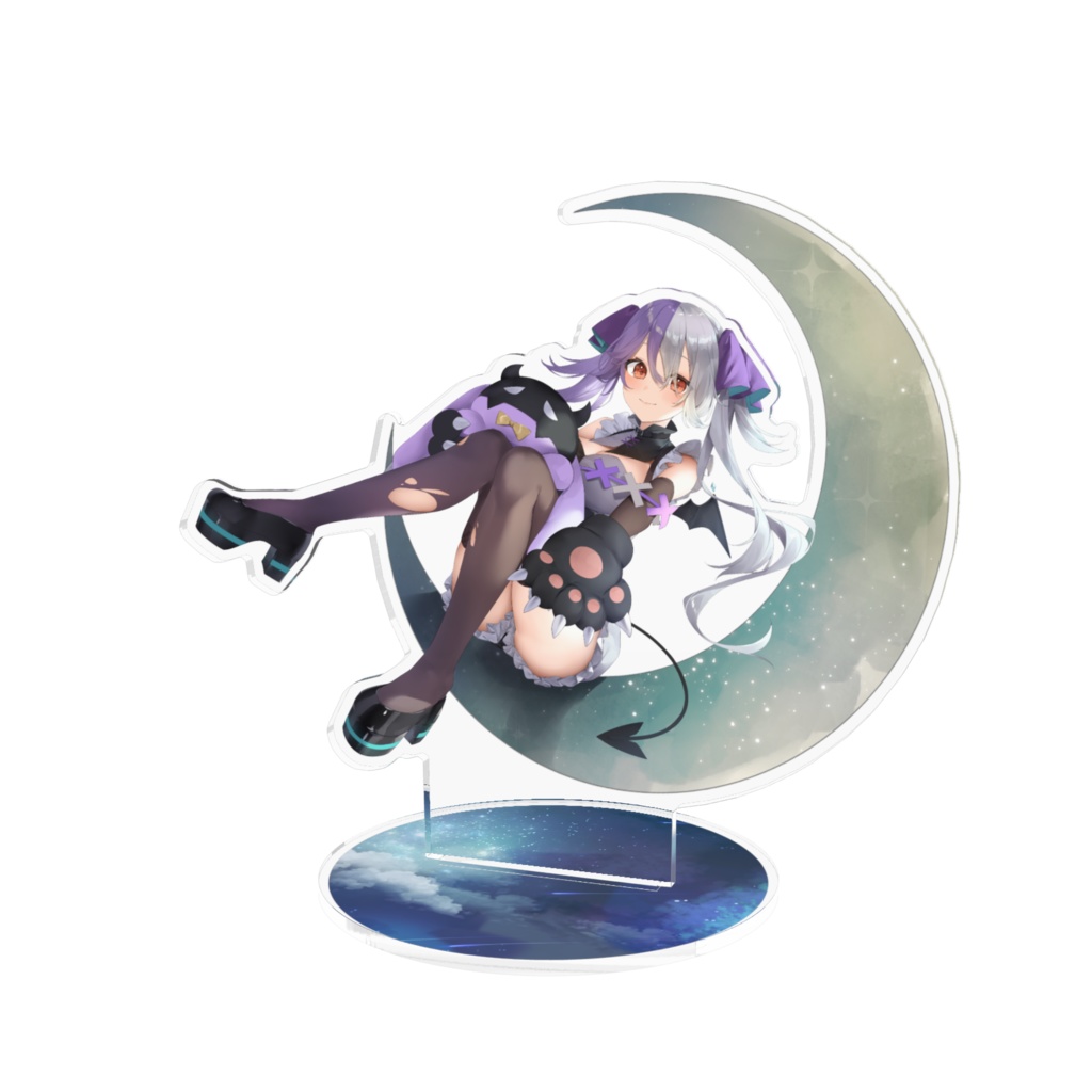 【唄夜乃よる】2024お誕生日グッズ_アクリルスタンド_160×160