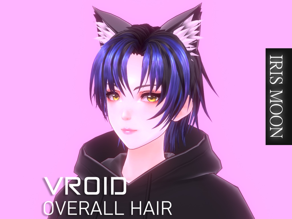 Phantom【Hair/髪】(Updated /更新) (VRoid)