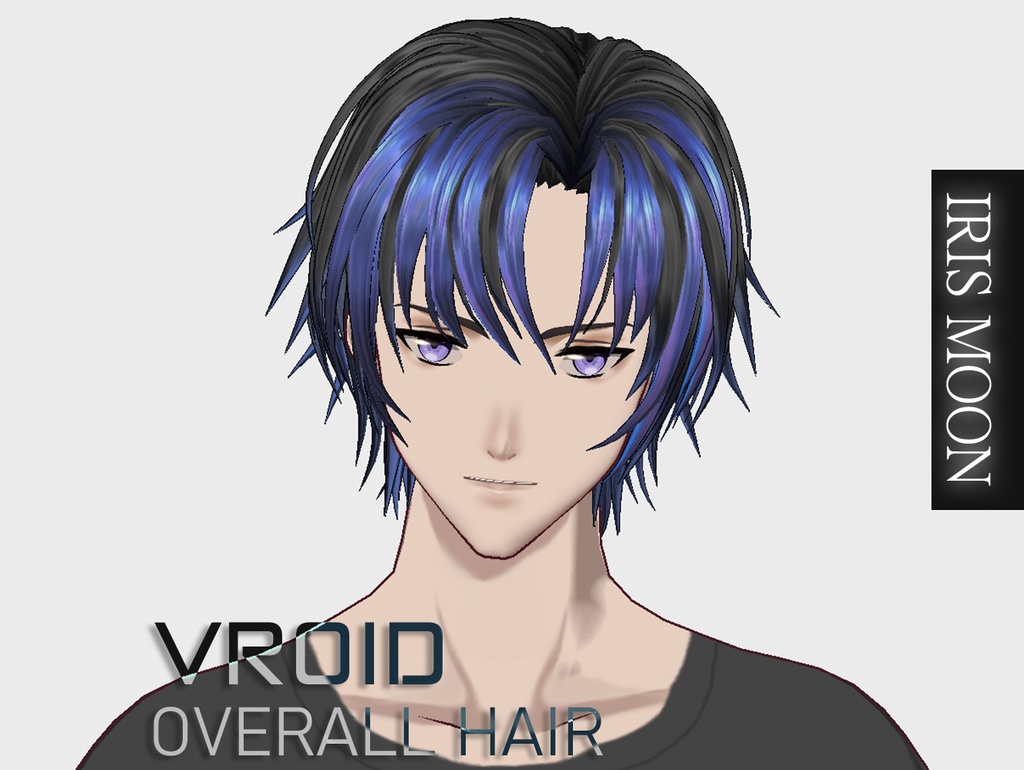 Phantom【Hair/髪】(Updated /更新) (VRoid)