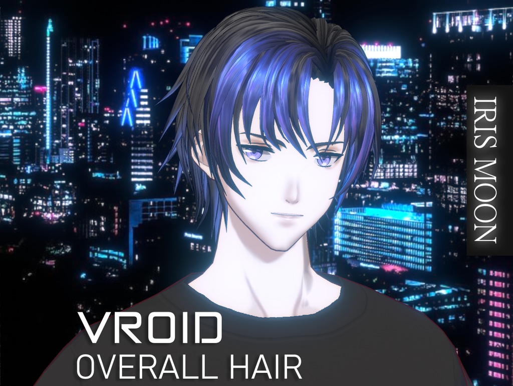 Phantom【Hair/髪】(Updated /更新) (VRoid)