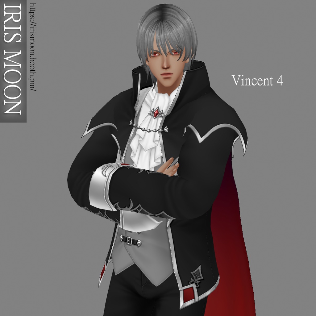 Vincent【Face + Body Skin / 顔+体の皮膚】(VRoid)