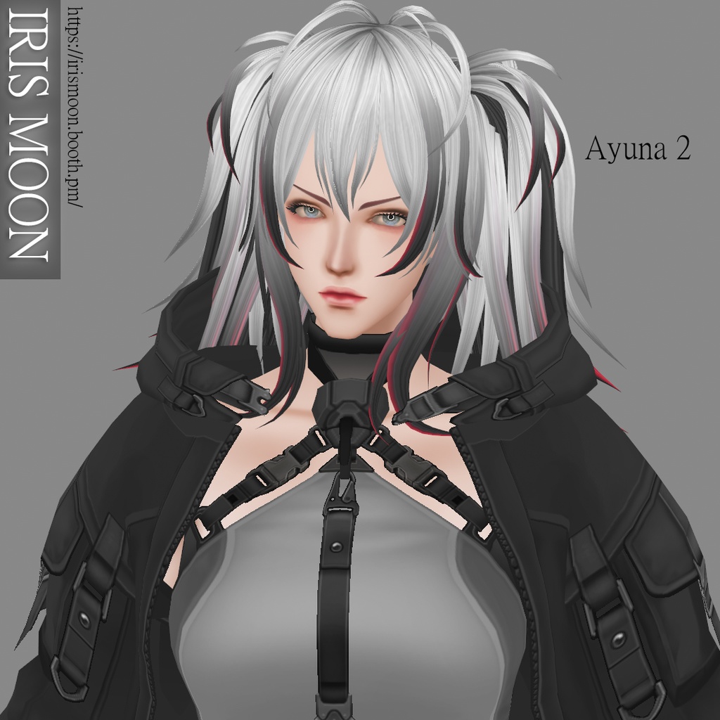 Ayuna【Face + Body Skin / 顔+体の皮膚】(VRoid)