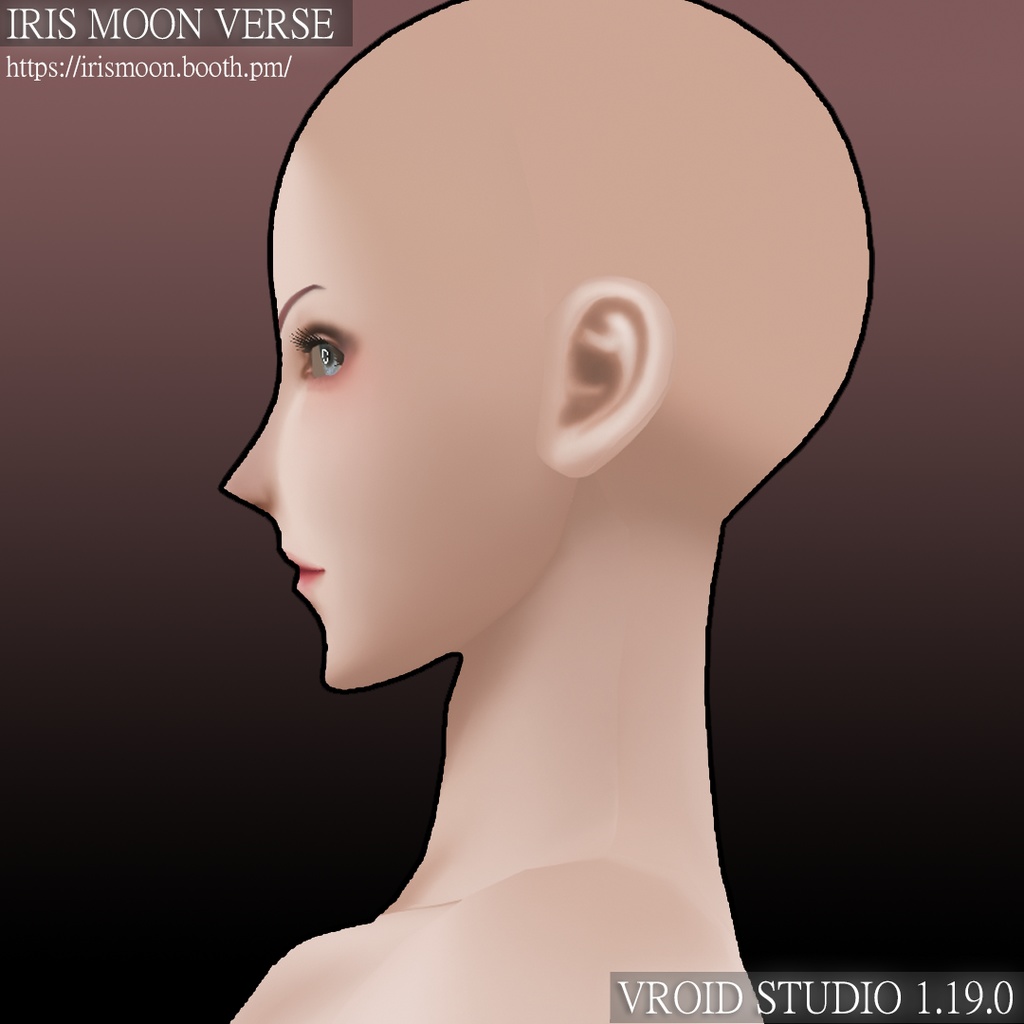 Eva【Face+Body Parameters / 顔と体のパラメーター】(VRoid)