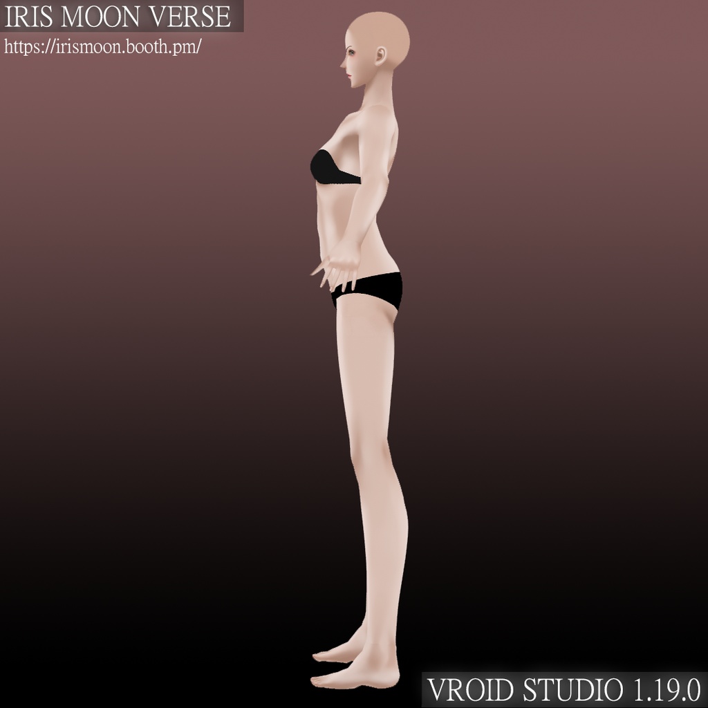 Eva【Face+Body Parameters / 顔と体のパラメーター】(VRoid)