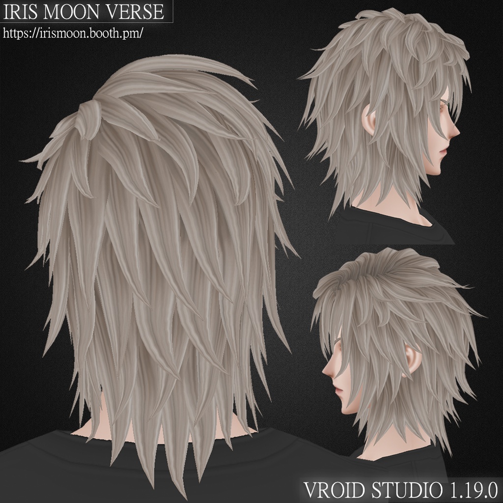 Zeno【Hair/髪】(VRoid)