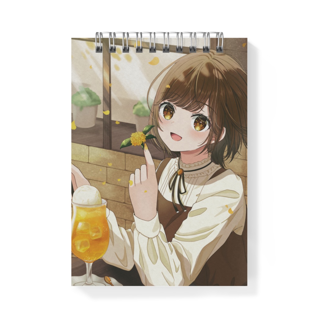 金木犀ソーダメモ帳