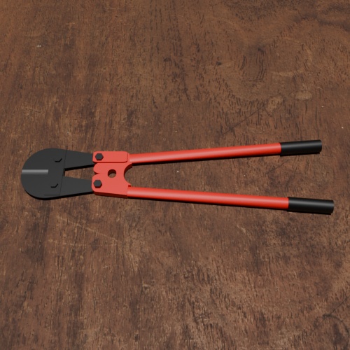 【3D素材】チェーンカッター(FBX/Blender)