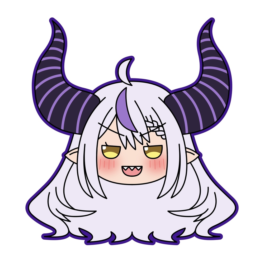 【非公式】ホロライブ6期生 秘密結社holoXステッカー