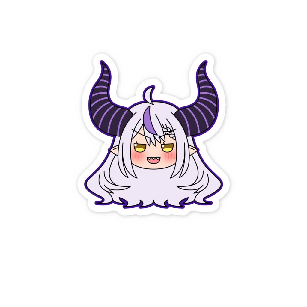 【非公式】ホロライブ6期生 秘密結社holoXステッカー