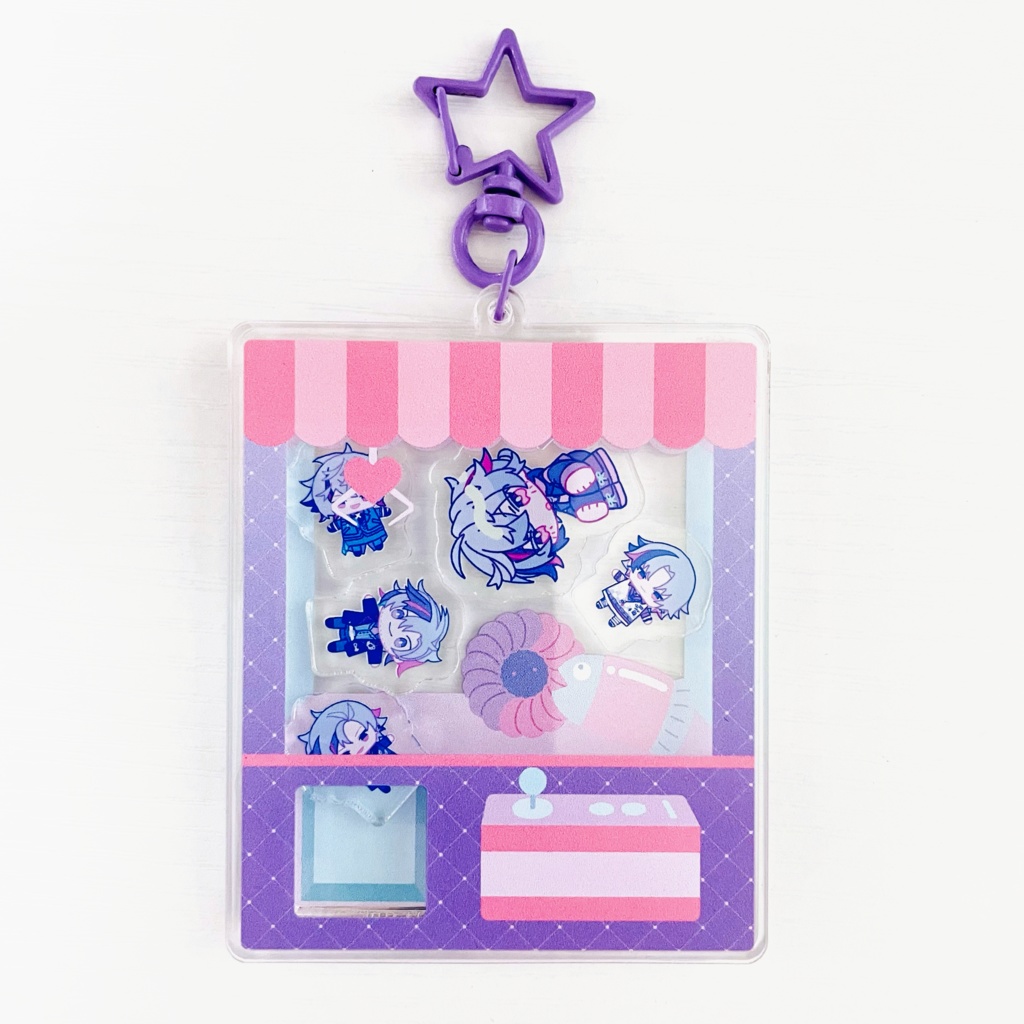 【非公式】ふわぐさクレーンシャカシャカアクキー