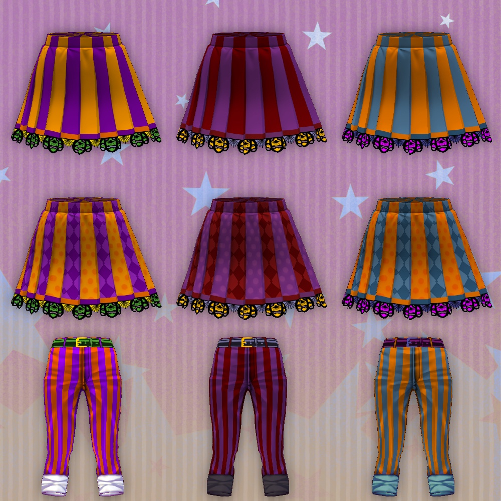 VRoid ハロウィンな服テクスチャ