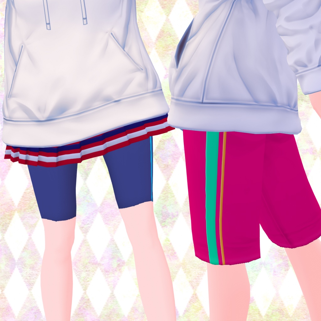 VRoid スポーティーボトムステクスチャ