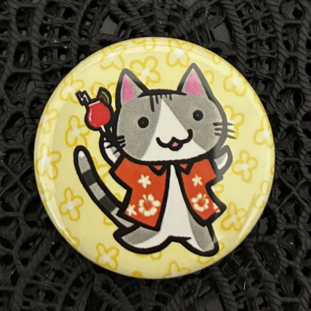 あろりん、さぼりん缶バッジ