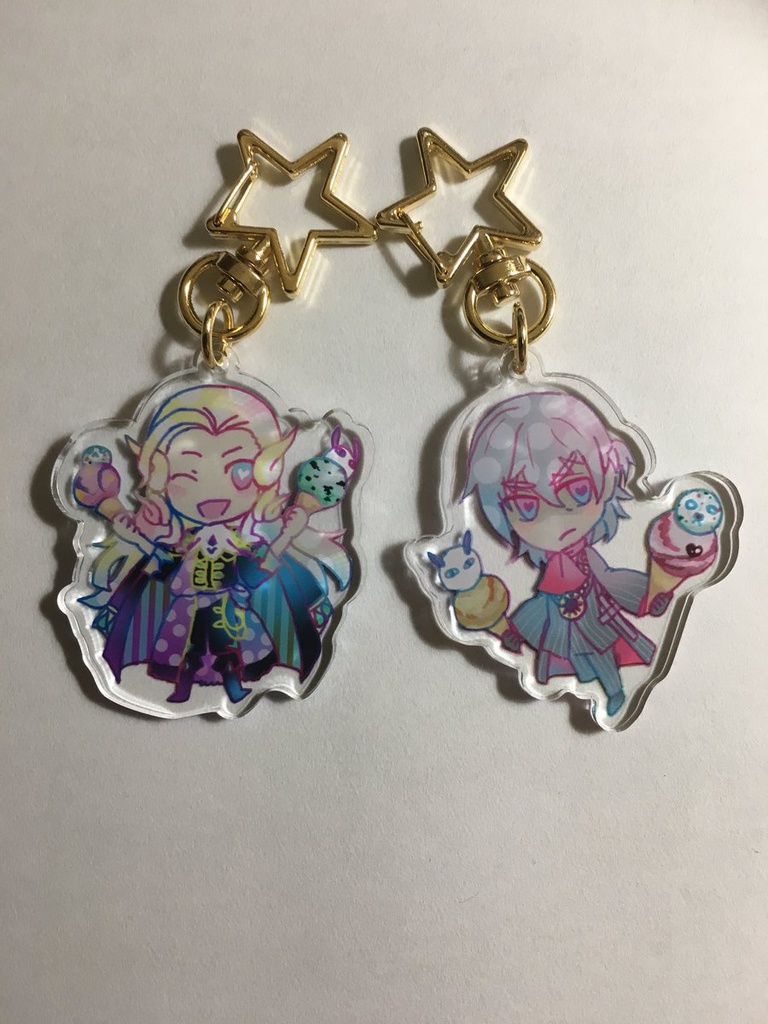 FGO/アマデウス＋サリエリアクリルキーホルダーセット