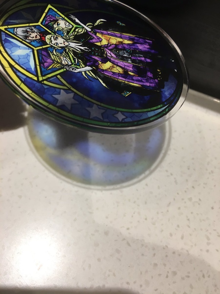 FGO/ アマデウス サリエリ ステンドグラス風アクキー