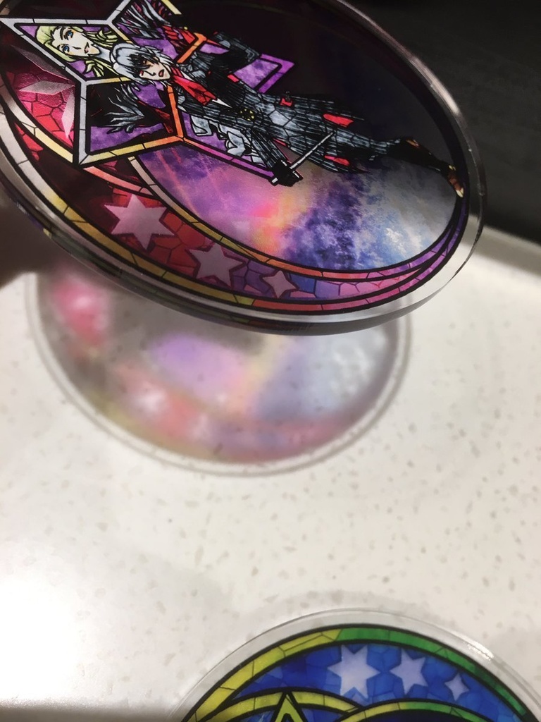 FGO/ アマデウス サリエリ ステンドグラス風アクキー