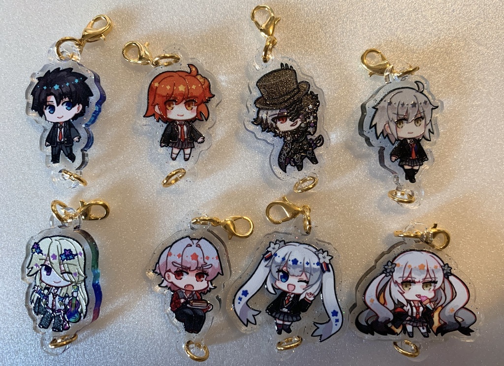 FGOイド組繋がるアクリルキーホルダー