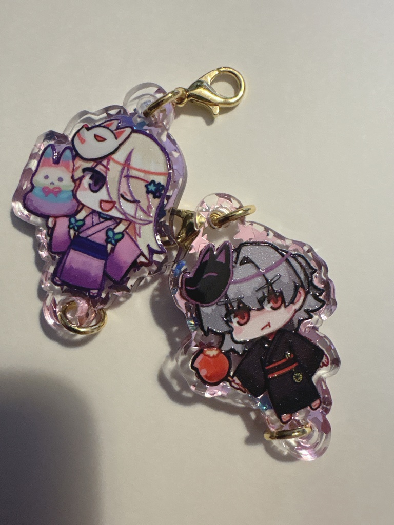 FGO繋がるアクリルキーホルダー浴衣ver