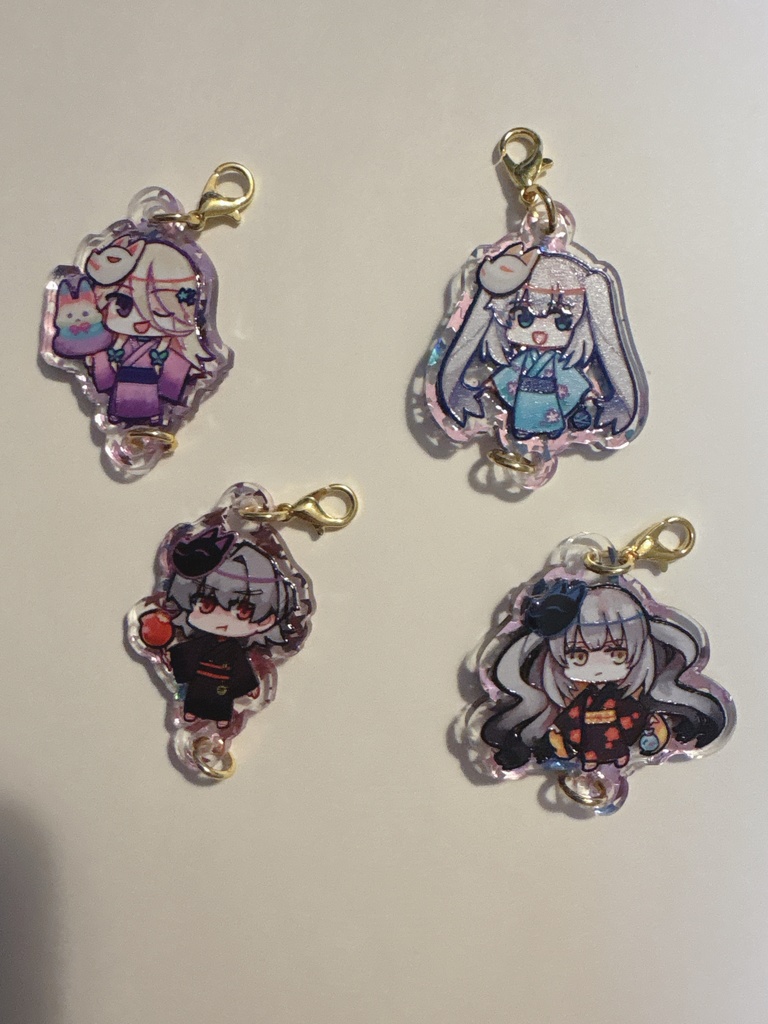 FGO繋がるアクリルキーホルダー浴衣ver